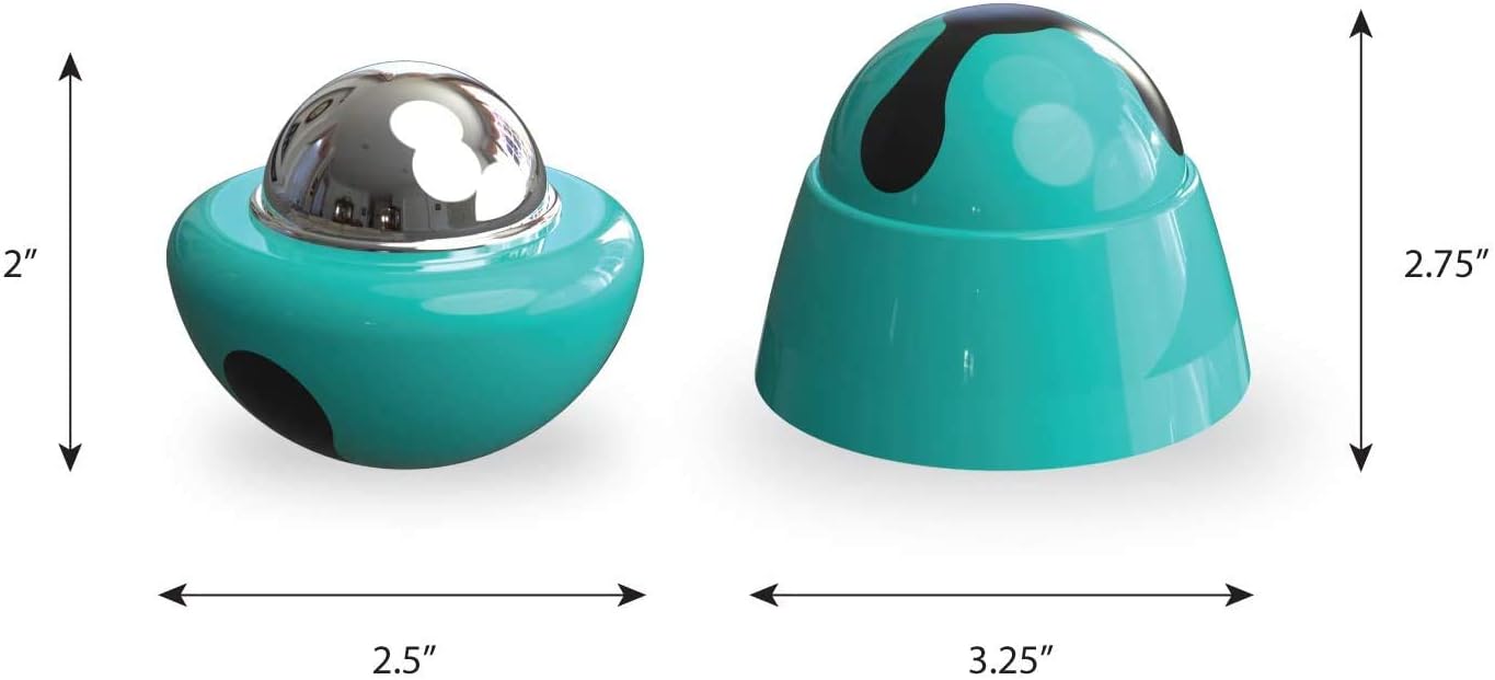 Grinder with Base Handheld Massage Roller - Use to Massage Muscle Aches and Pain, Trigger Point Knots and Help Reduce Stress, Cool Rolling Ball Feels Good on All Body Muscles