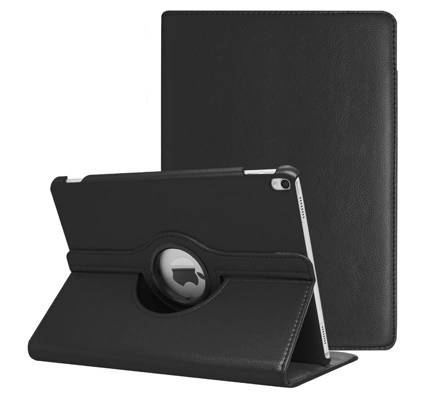 OneLike 360 Degree Rotating Premium PU Leather Protective Flip Case Cover for iPad Pro 10.5 (2017) – Black
