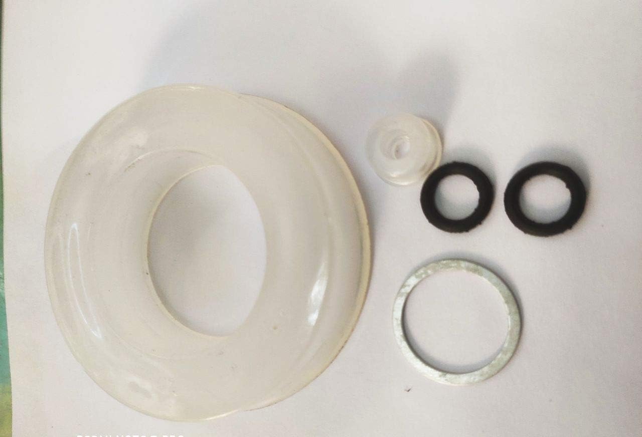 Hydraulic Trolley Floor Garage Jack Oil Seal Repair Kit Complete (45x75x20 PU) White Transparent Color-image-44