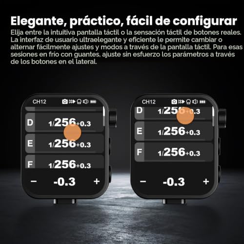 Miniatura 8 de Godox X3s X3-S Disparador Para Sony, 2.4g Inalámbrico Ttl Oled Con Pantalla Táctil Transmisor De Flash, X3 Disparador De Flash Built-In Batería De Litio Xpro-S Xproii-S Versión Mejorada