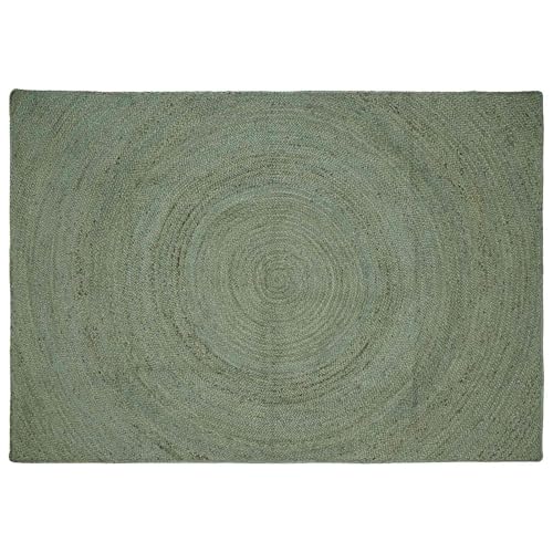 Tapis moderne pour salon en jute olive 240x340 cm - 2