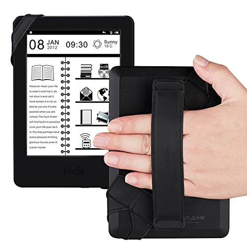 Joylink Soporte de correa de mano genérico para tableta, agarre giratorio de 360 grados con correa...