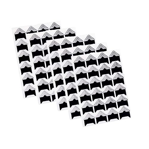 HAPINARY Photo Corner Stickers 15 Sheets 24pcs/Sheet Self-Adhesive Scrapbook Decor for DIY Album Frame