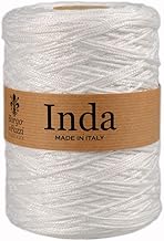 Cord for Crochet Bags, 2 mm Polypropylene (Panna 2), Crochet Yarn and Needles, Made in Italy, BORGO DE' PAZZI FIRENZE