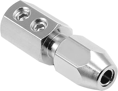 Acoplador flexible para eje de motor de 0.157 in y eje flexible de 0.157 in, acoplamiento flexible RC Boat Forword, (Bettomshin)