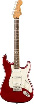 Squier エレキギター レッド Amazon.co.jp: Squier by Fender スクワイア エレキギター