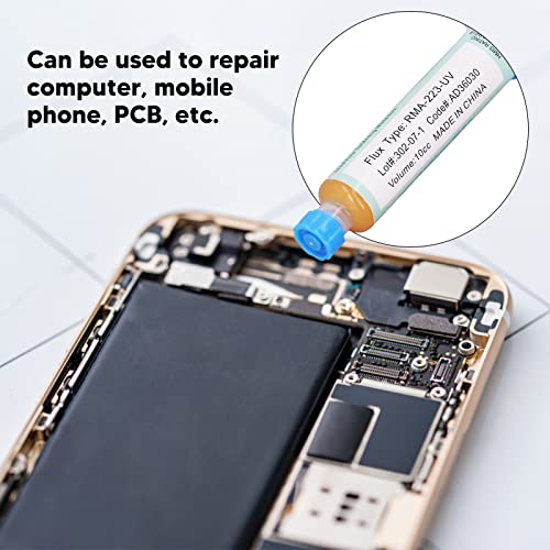 Image of 2Pcs Solder Flux, Soldering Flux Soldering Paster Easy Tinning Syringe Type RMA 223 UV for PCB BGA