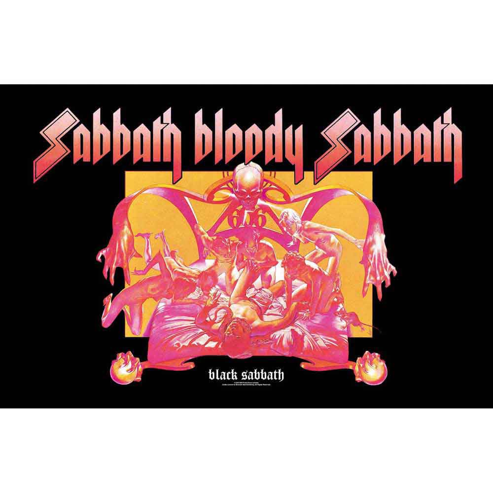Amazon.com: Black Sabbath Sabbath Bloody Sabbath Textile Flag