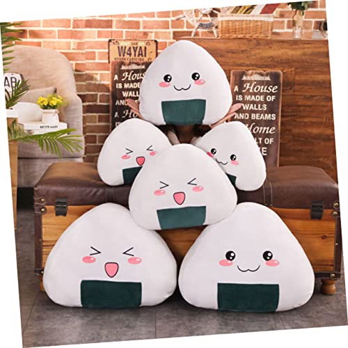 ibasenice 1 Unidade comida estranha sushi de pelúcia travesseiro de anime almofadas de comida brinqu