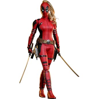 Movie Masterpiece Deadpool &amp; Wolverine Lady Deadpool 1/6 Scale Figure