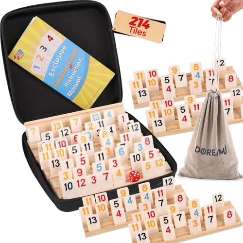 Rummy Cube 8 Player Upgraded Edition con accesorios miniatura 2