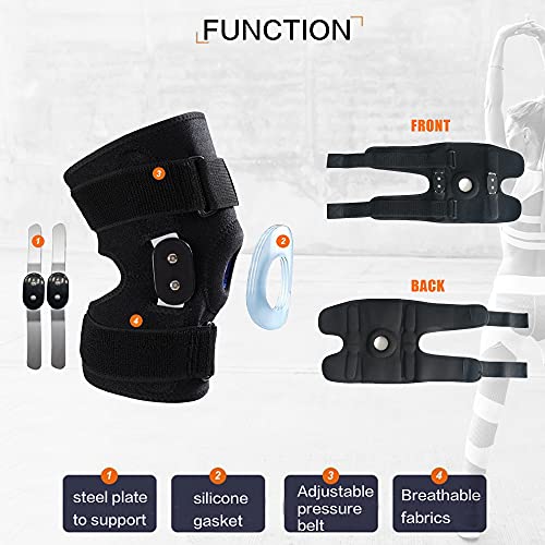 Decompression Knee Brace, Stable Support Of The Knee, Effective Relief Of Acl, Arthritis, Meniscus Tear, Tendinitis Pain, Adjustable Compression Band, Suitable For Men And Women #TOP2