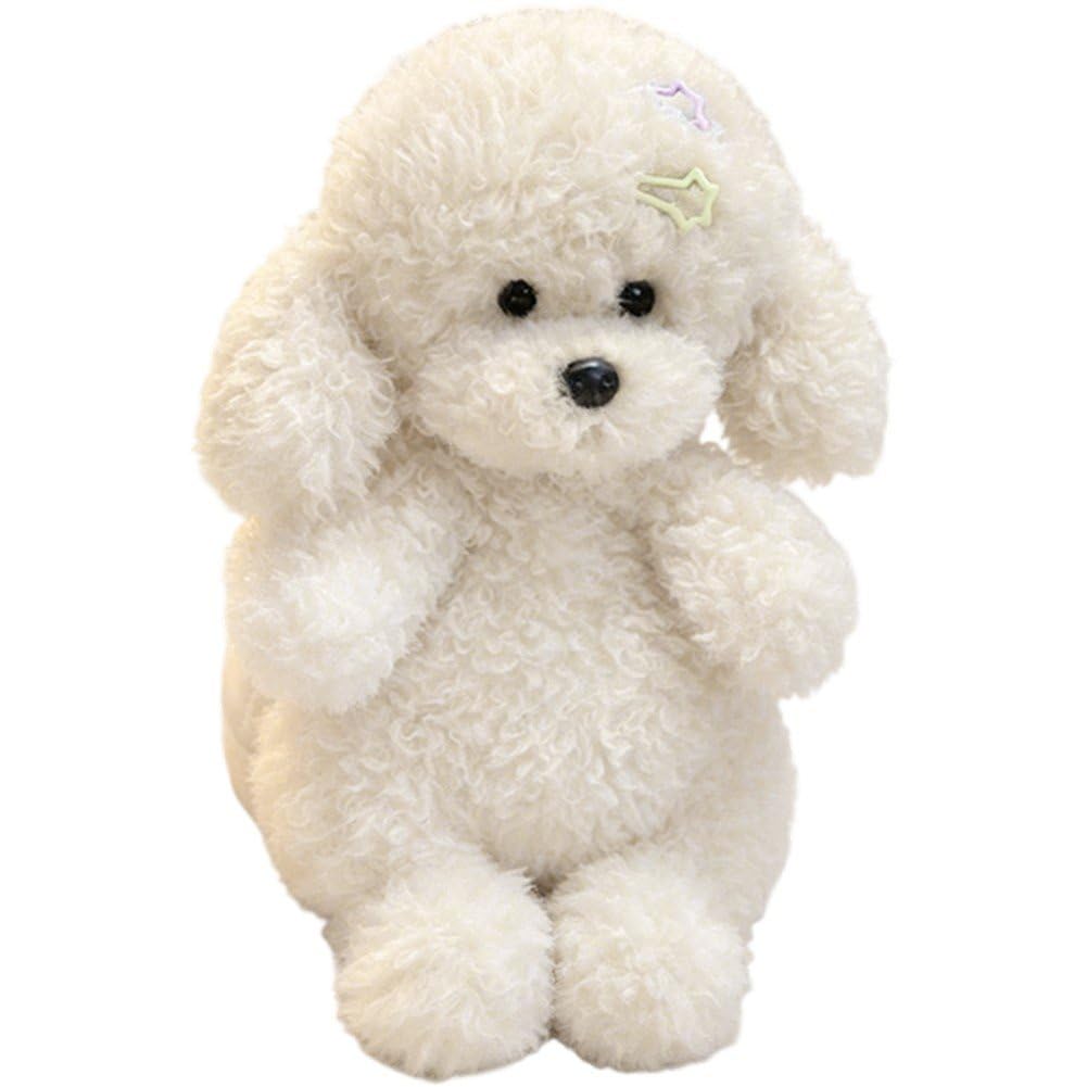 Mochila de peluche de perro de dibujos animados 3D, lindo bolso escolar infantil y para mujer