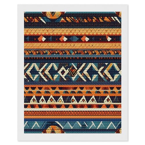Peinture diamant motifs nationaux africains DIY pour décoration murale de maison