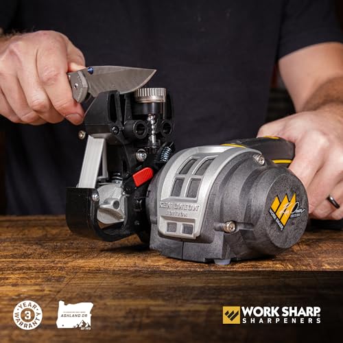 Work Sharp Ken Onion Knife Sharpener Tool - Adjustable Knife Sharpening System - For Knives, Scissors, Serrated Blades, & Tools - Thumbnail 7