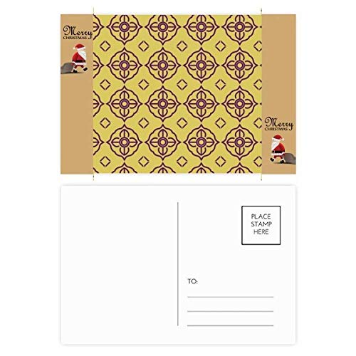 Cartes postales thaïlandaises pour habiller un mur vide avec du violet et de l'or