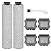 Produktbild YSWOVUO 7 Stück Zubehörset Kompatibel mit Tineco iFloor 3 / Floor One S3, 2 Bürstenrolle+4 HEPA-Filter+1 Reinigungsbürste, Nass-und Trockensauger Ersatzteile, Ersatzbürsten und Filter Zubehör Set