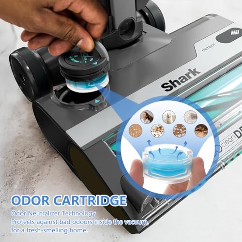 Vicloon 6 Stück Shark Anti-Geruchs-Kartusche, Geruchsneutralisierer Ersatz für Shark HZ3002 IZ862H IZ562H AZ3002, Geruchsneutralisator-Kartusche Ersatz für Shark Staubsauger (Lila Gelb Blau)