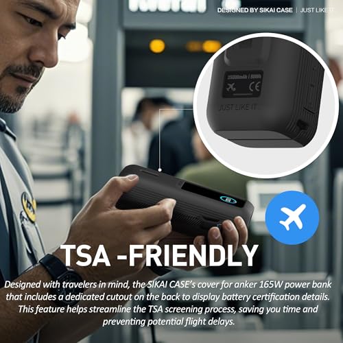 SIKAI CASE Silicone Case for Anker Laptop Power Bank (25,000mAh 165W) 1/4 の商品画像 5