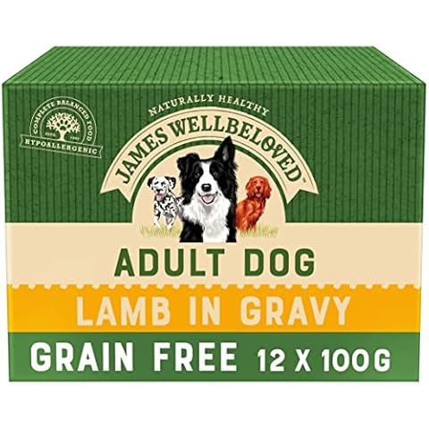 James Wellbeloved Grain-Free Lamb Wet Dog Food Cover