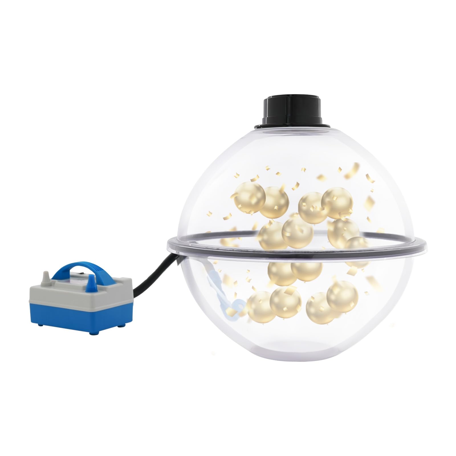 Ballonfüllmaschine Ballonfüllwerkzeug Set 600W Ballonfüllset Elektrische | Ballonfüllpumpe mit Expander Ballonfüllmaschine,für Partys, Hochzeiten, Geburtstagsdekorationen