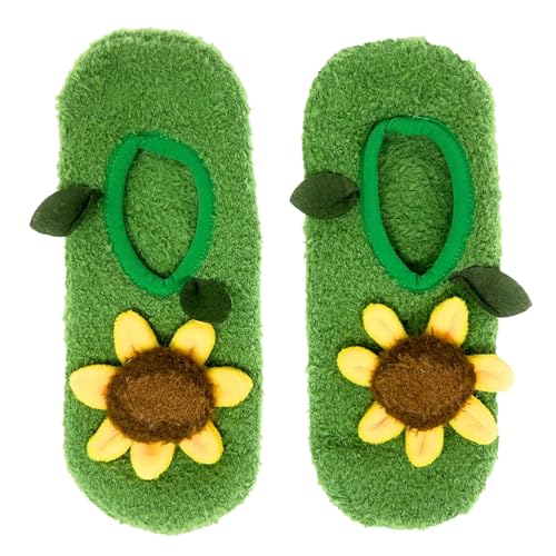 Image of ooohyeah Women's Animal Mary Janes Sock Slippers, Funny Cute Travel Trip Socks, One Size