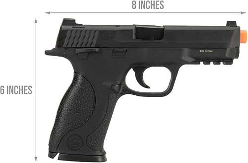 Miniatura 6 de GoldenBall Rifle Airsoft M4 AEG con pistola de resorte 1911 de metal pesado (funda incluida)