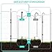 XDPET Dog Playpen, Dog Fences for The Yard, Portable Outdoor Dog Playpen for Large/Medium/Small Dogs, Foldable Metal Dog playpen (16 Panels, 40 Inch)