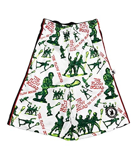 Flow Society Flow Squad Boys Lacrosse Shorts - LAX - Lacrosse - Kids Athletic - Basketball - Hockey - Football - Baseball