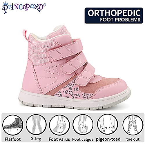 princepard Orthopedic Sneakers for Kids and Toddlers,Corrective Shoes with Arch and Ankle Support,Prevent Boys and Girls' Tiptoe Walking2