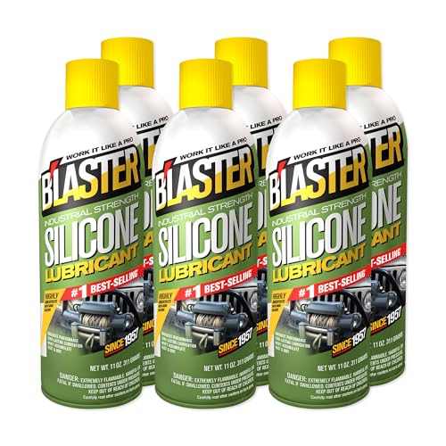 B’laster Silicone Lubricant Spray – Non-Staining Silicone Sp...