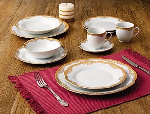 Lorren-Home-Trends-Catherine-24-Piece-Porcelain-Dinnerware-Set-Gold