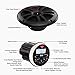 BOSS Audio Systems MCKGB350B.6 Weatherproof Marine Gauge Receiver and Speaker Package - IPX6 Receiver, 6.5 Inch Speakers, Bluetooth Audio, USB, MP3, AM/FM, NOAA Weather Band Tuner, No CD Player, 1 pair black speakers, One Pair of 6.5 inch