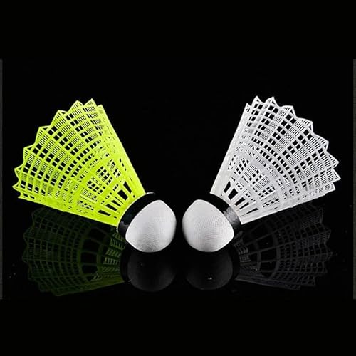 ノーブランド ナイロンバドミントンシャトル9個セット