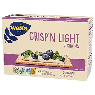 WASA Cracker Crispbread 7Grain Lght, 4.9 OZ