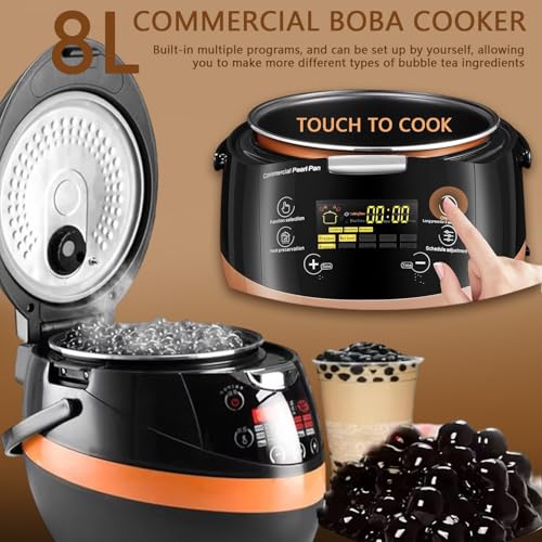 Machine à bubble tea pour cuire les perles de tapioca en restaurant