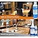 Silicone & Adhesive Remover – 32 oz Quart Spray Bottle | Heavy-Duty Cleaner for Caulk, Tape, Glue, Stickers & More | Safe on Most Surfaces | Industrial-Strength Residue & Adhesive Remover