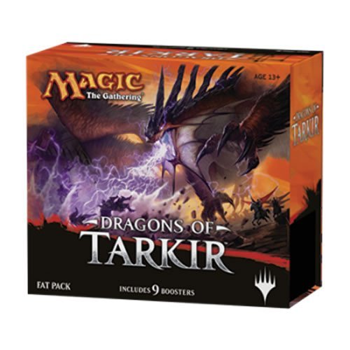 dragons of tarkir booster box amazon Amazon.com: Magic The Gathering Dragons of Tarkir Fat Pack (Includes 9 Booster  Packs & More!) : Toys & Games