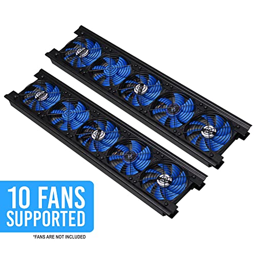 Miner rig case frame 12 GPU Kingwin en aluminium - 7