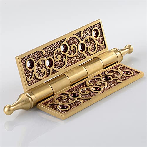 Charnières de porte à ressort automatiques cuivre 5 pouces - 4
