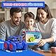 ifollower Direktladung Ferngesteuertes Auto 2.4GHz 4WD Amphibienfahrzeug mit LED-Licht,360° Drehung Stunt Monstertruck Strand Wasser Outdoor Spielzeug Geschenk für Kinder Jungen Mädchen ab 3-12 Jahre