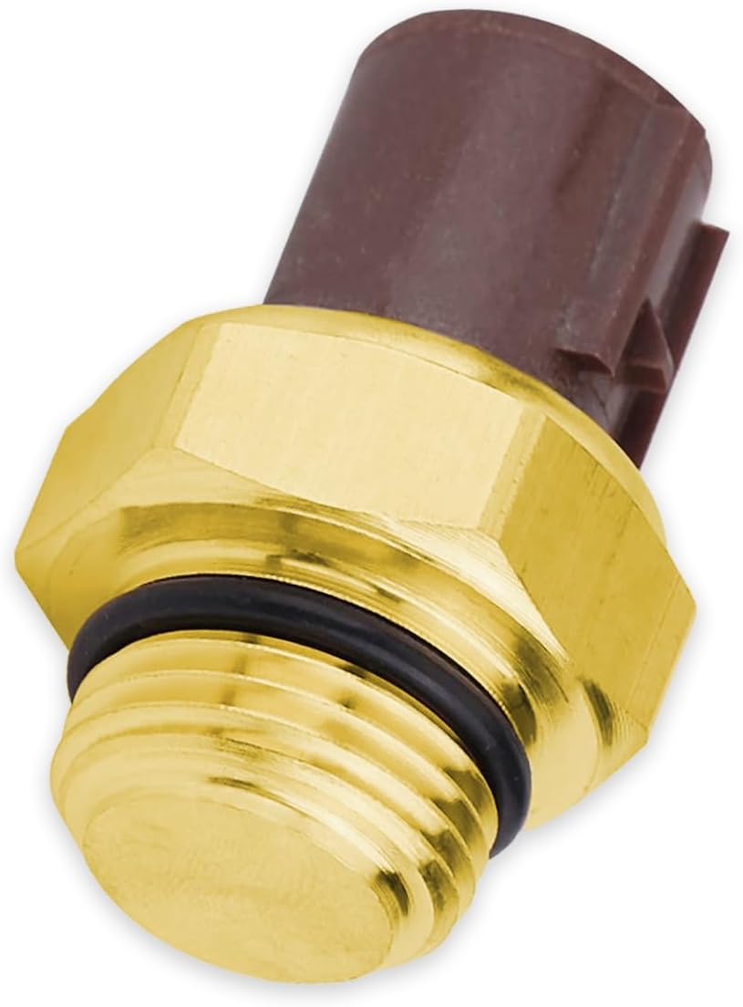 Zufoty Radiator Coolant Fan Switch, Switch coolant Temperature Sensor, Water Temperature Sensor Compatible with Honda Acura CL Integra RSX TL, Civic CR-V Odyssey, Replace OEM #37760-P00-003
