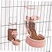 Sosoport 1set Automatic Pet Feeder and Water Dispenser Hanging Type Design for Cats and Dogs Convenient Safe and Practical for Hydration and Feeding