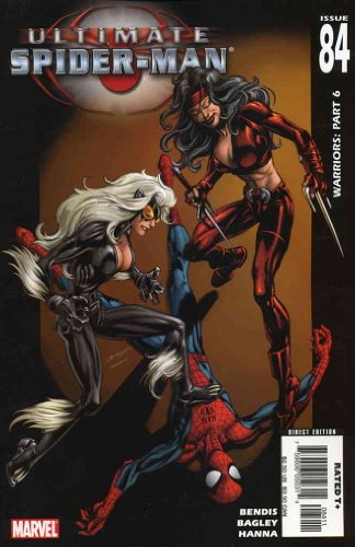 Ultimate Spider-Man #84 VF Marvel Comic Black Cat Elektra