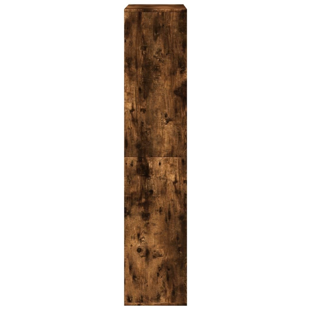 Divisorio per ambienti in legno 100 x 33 x 156,5 cm, 10 scomparti, scaffale per libri, DVD, riviste, mobile versatile