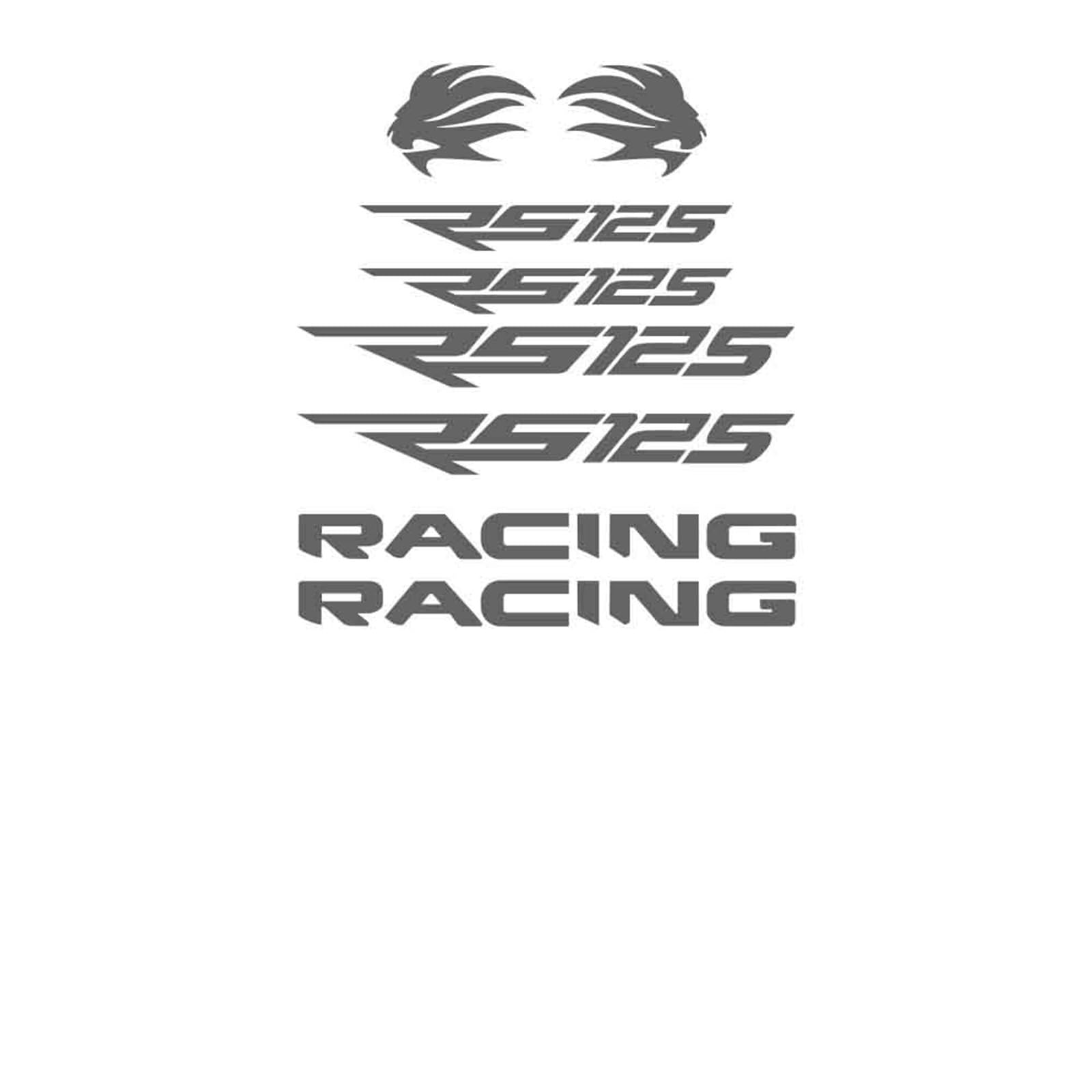 for Aprilia Rs 125 Motorcycle Stickers Sticker Kit Compatible