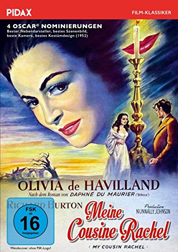 Meine Cousine Rachel (My Cousin Rachel) / Preisgekrönte Bestsellerverfilmung Nach Daphne Du Maurier ( Rebecca , Die Vögel ) (Pidax Film-Klassiker)