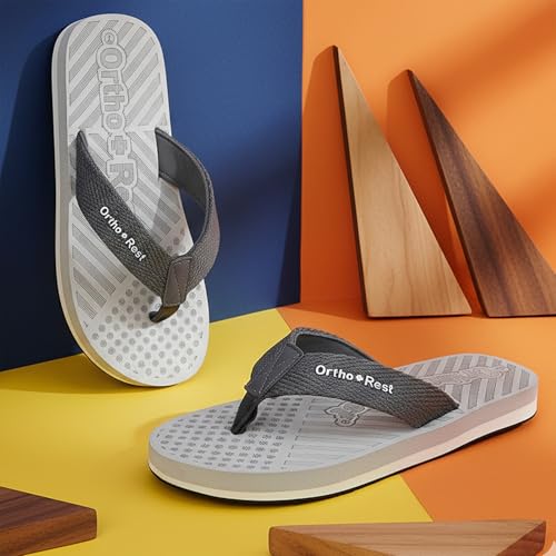 Image of Ortho + Rest mens M10018 gry Slipper