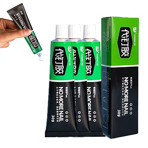 30/60g Nail-free Glue Adhesive Sealant, All-purpose Glue, All Purpose Adhesive Sealant, Quick Drying Strong Glue, Multifunctional Adhesive Glue,for Resin Ceramic Metal Glass (30G-3PCS) Cover