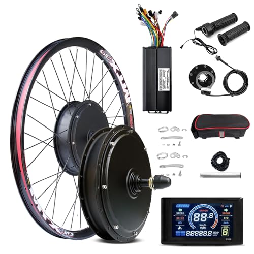 SNHMFUH, kit di conversione per bici elettrica per ruota posteriore
